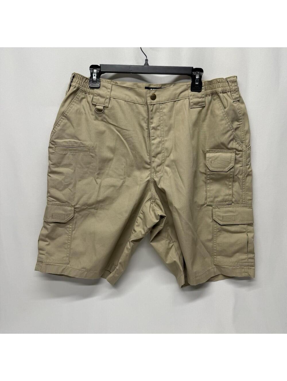 511 Tactical Shorts 38" BEIGE Mens Khaki Taclite Pro Cargo Ripstop 73287 Utility